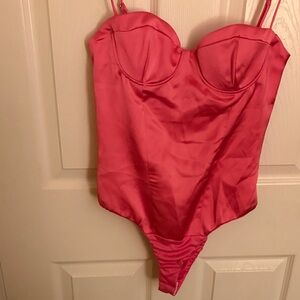 Zara Pink Satin Chemise